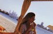 Tereza Kerndlová na dovolené v Dubaji
