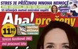 Tereza Kostková na titulu Aha pro ženy!