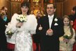 Svatba Terezy Kostkové a Petra Kracika v roce 2006
