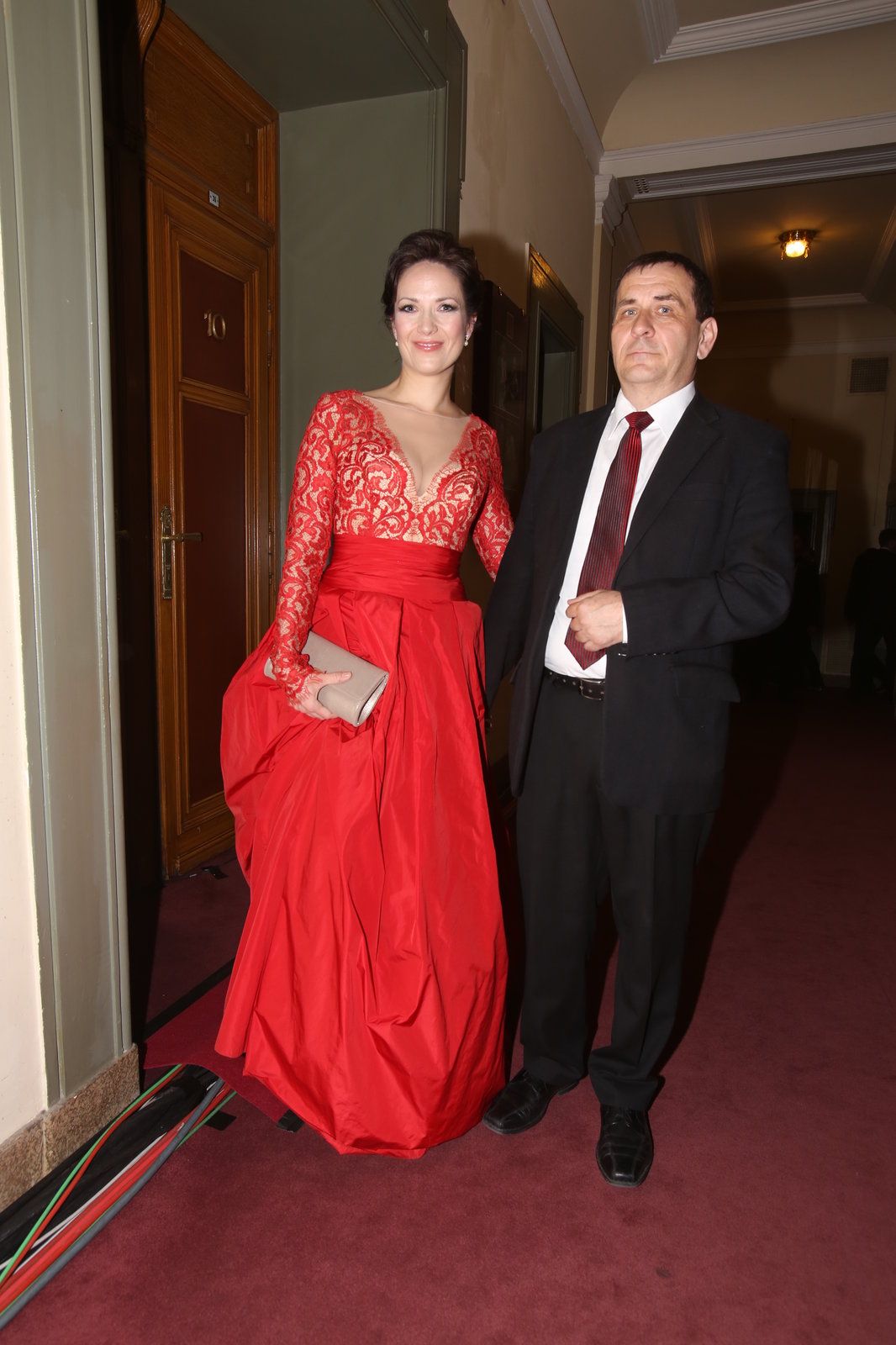 Tereza Kostková s exmanželem.