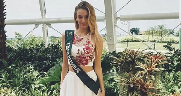 Česká Miss Earth Tereza Křivánková