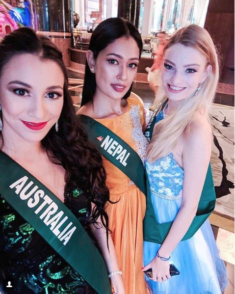 Česká Miss Earth Tereza Křivánková