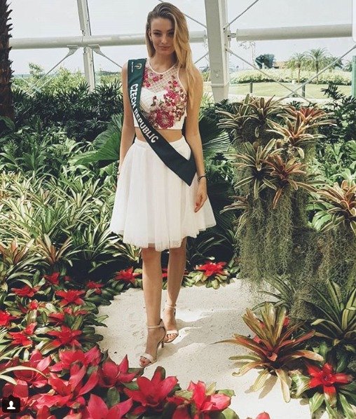 Česká Miss Earth Tereza Křivánková