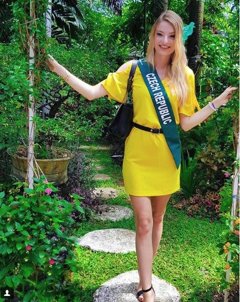 Česká Miss Earth Tereza Křivánková