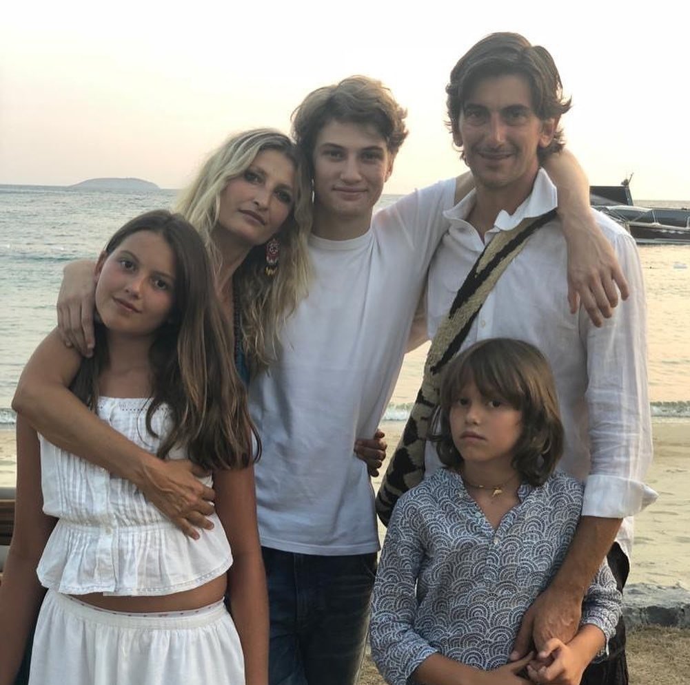 Tereza Maxová s rodinou