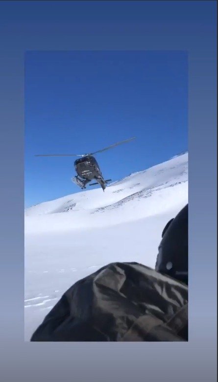 Tereza Maxová s manželem Burakem Oymenem vyrazili lyžovat na hory na Islandu.