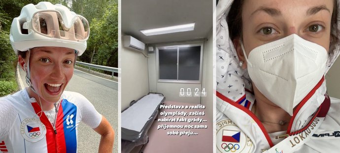 Česká profesionální cyklistka Tereza Neumanová netuší, zda bude moci v Tokiu závodit.
