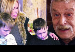 Tereza Pergnerová poslala vnukům od zesnulého dědy Zdeňka z reality show Akce nový domov vzkaz.