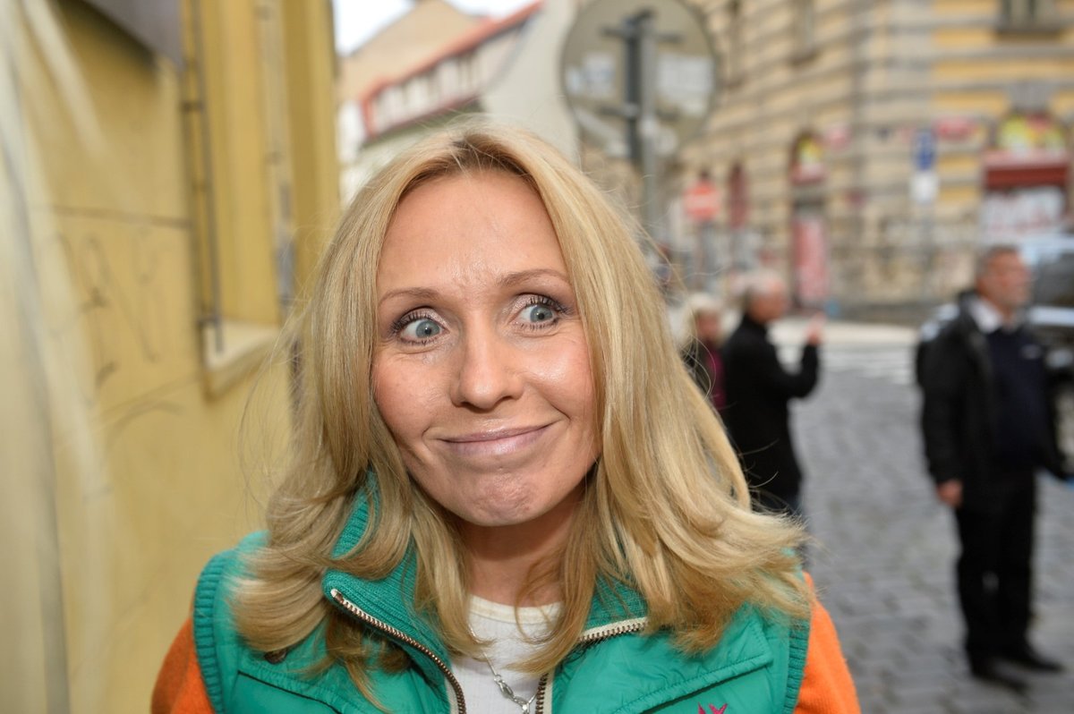 Moderátorka Tereza Pergnerová.