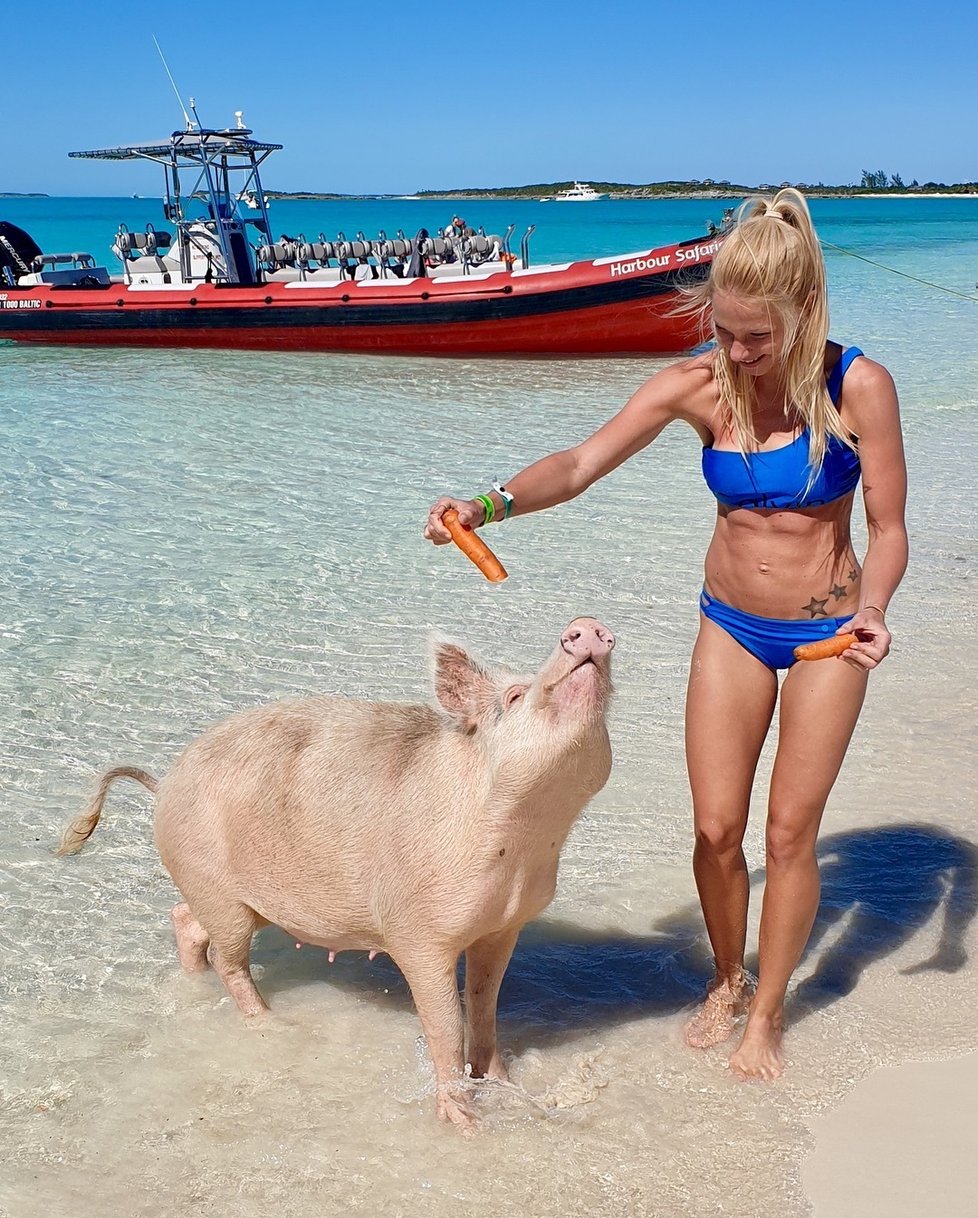 Tereza Raditschová se pyšní krásnou postavou.