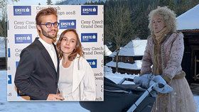 Tereza Voříšková natáčí pohádku O vánoční hvězdě: Miminko o pauzách kojí!