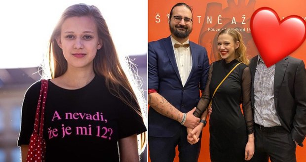 Tereza Těžká na premiéře dokumentu Šťastně až na věky