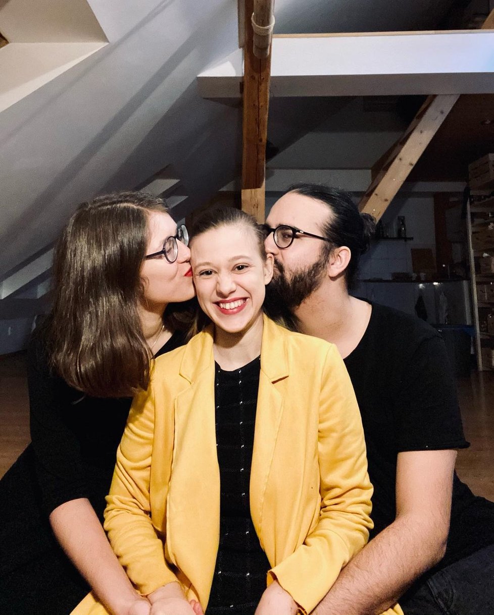 Tereza Těžká žije v polyamory vztahu s několika partnery