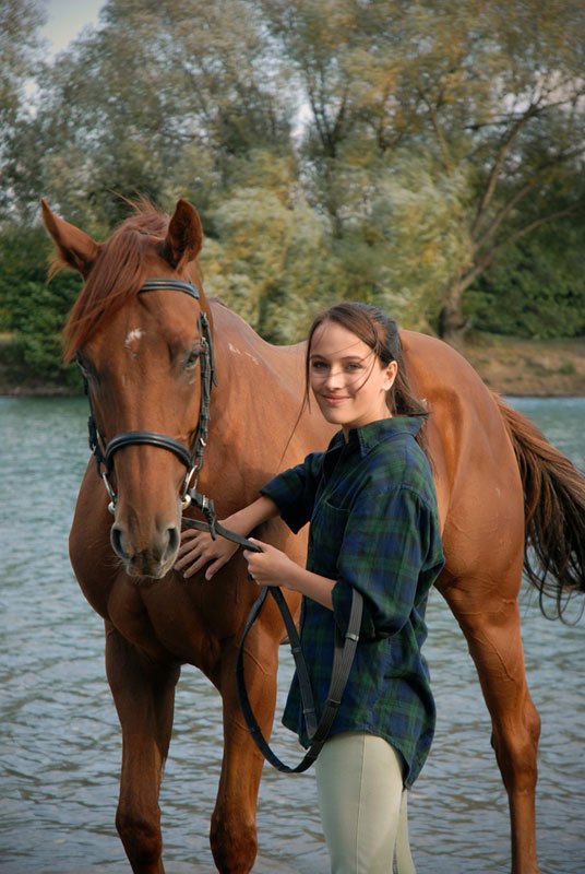 Tereza Voříšková v seriálu Znamení koně