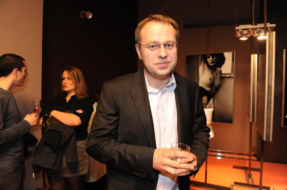 Na výstavu zavítal i moderátor Václav Moravec.