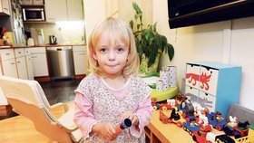 Terezce (3) nepracují střeva: Denně riskuje život