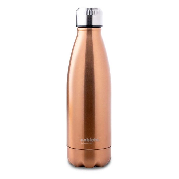 Termolahev z nerezové oceli v měděné barvě Sabichi Stainless Steel Bottle 450 ml, bonami.cz, 239 Kč