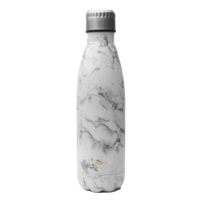 Termolahev z nerezové oceli s motivem mramoru Sabichi Stainless Steel Bottle 450 ml, bonami.cz, 279 Kč