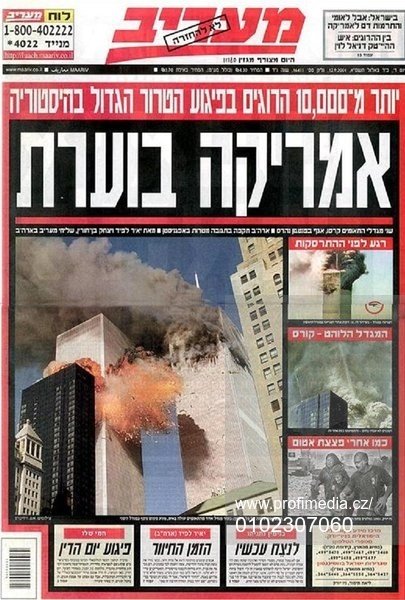 Teroristické útoky 11. září 2001 zaplnily titulní stránky předních světových novin