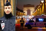 Terorista zabil na třídě Champs-Élysées policistu přímo do hlavy.