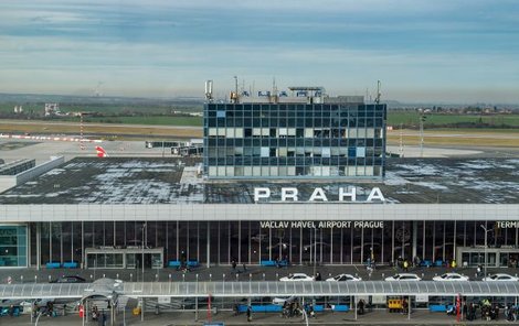 Pražské letiště Václava Havla.