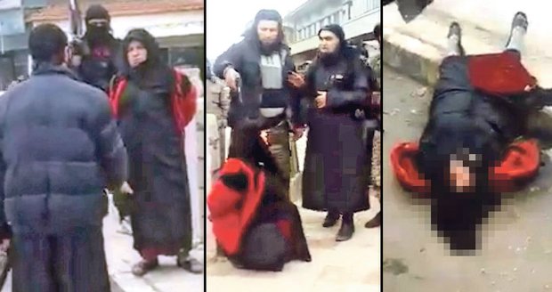 Teroristé z Islámského státu popravili na ulici ženu! Ukažte mi děti, prosila...