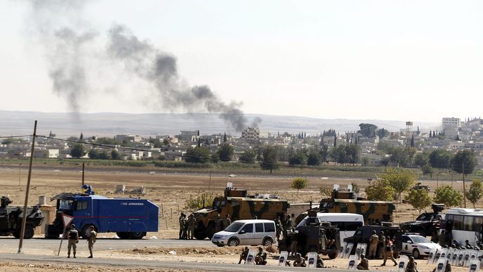 Teroristé zaútočili na město Kobane