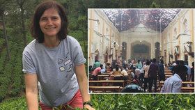 Ladislava Protivanská se o útocích na kostely a hotely dozvěděla uprostřed srílanských plantáží. 