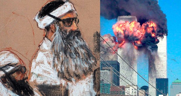 Proces se strůjcem teroru z 11. září 2001 byl obnoven. Usmíval se a mával novinářům