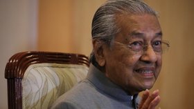 Expremiér Malajsie Mahathir Mohamad.