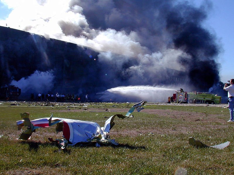 Teroristický útok na Pentagon z 11. září 2001.