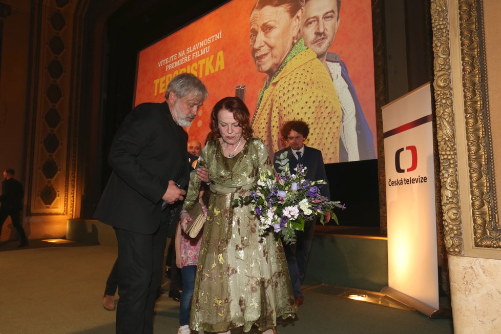 Premiéra filmu Teroristka: Iva Janžurová