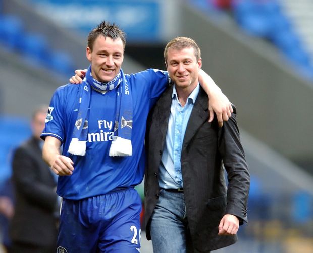 John Terry a Roman Abramovič John Terry a Roman Abramovič
