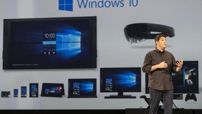 Terry Myerson, šéf divize Windows and Devices v Microsoftu.