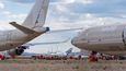 Nepotřebná letadla odstavená na španělském letišti Teruel