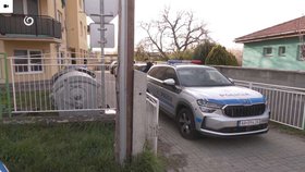 Místo vraždy ve slovenské obci Tesárske Mlyňany