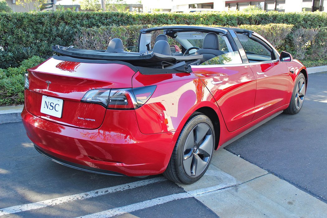 Tesla Model 3 Cabrio