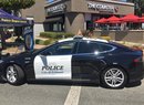 Policejní Tesla Model S