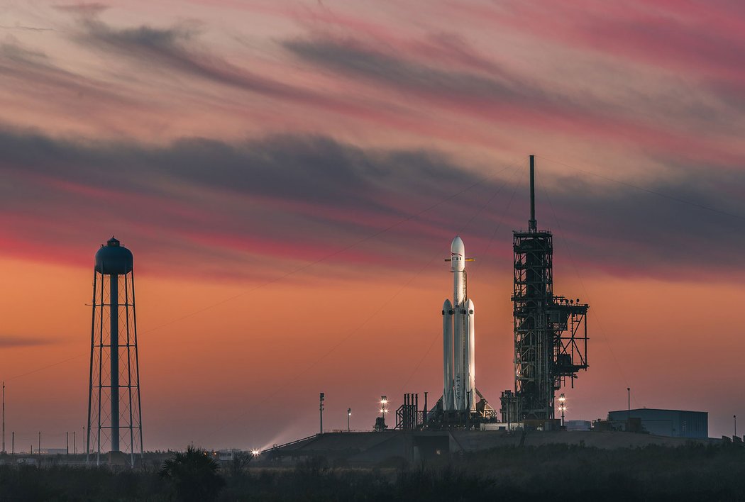 Raketa Falcon Heavy společnosti SpaceX