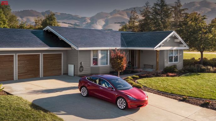 Tesla brzy začne prodávat solární tašky