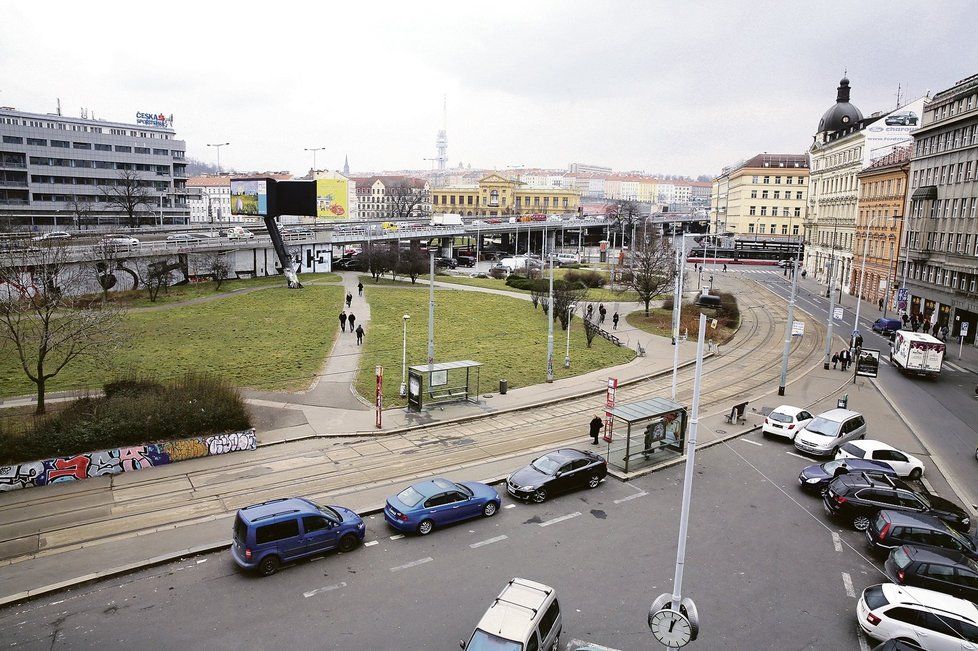 ...a takhle vypadá Těšnov dnes.