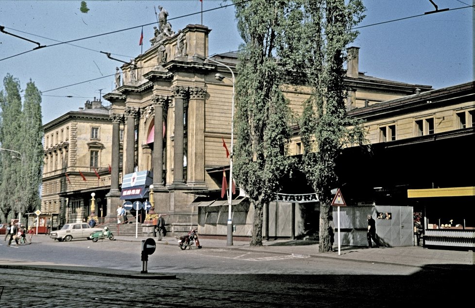Těšnov v roce 1971.