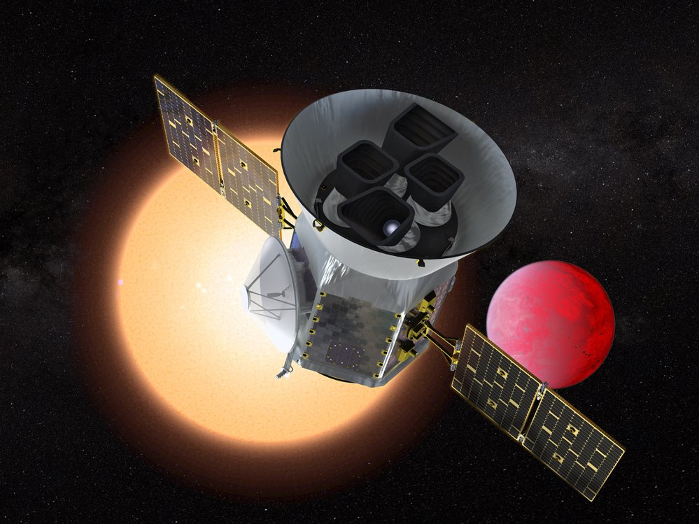 Družice TESS hledá exoplanety u blízkých hvězd