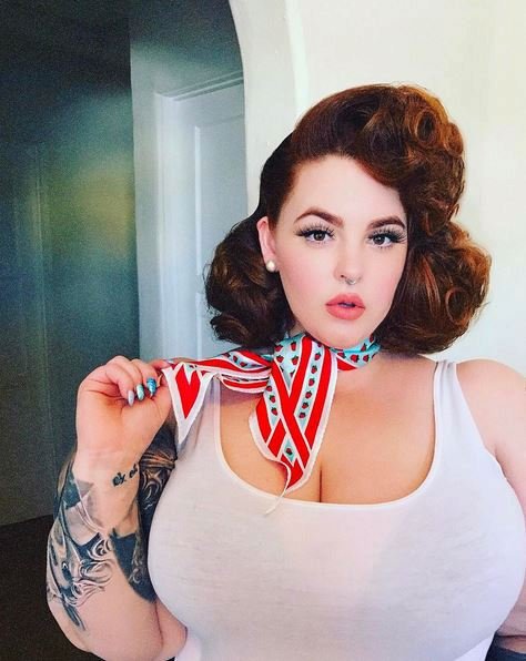 Plus size modelka Tess Hollidayová