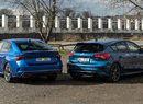 Ford Focus ST Plus 2.3 EcoBoost/206 kW vs. Škoda Octavia RS 2.0 TSI/180 kW