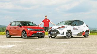 Opel Corsa 1.2 Turbo Hybrid e-DCS6 vs. Toyota Yaris 1.5 Hybrid e-CVT – Tak jednoduché to není Opel Corsa 1.2 Turbo Hybrid e-DCS6 vs. Toyota Yaris 1.5 Hybrid e-CVT – Tak jednoduché to není