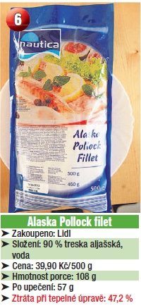 Alaska Pollock filet