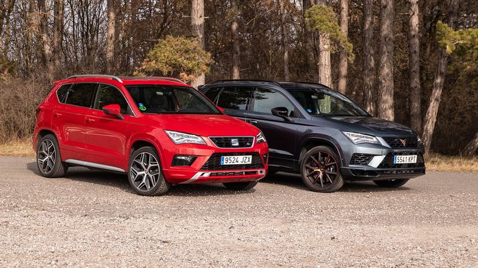 Cupra Ateca vs Seat Ateca FR Cupra Ateca vs Seat Ateca FR