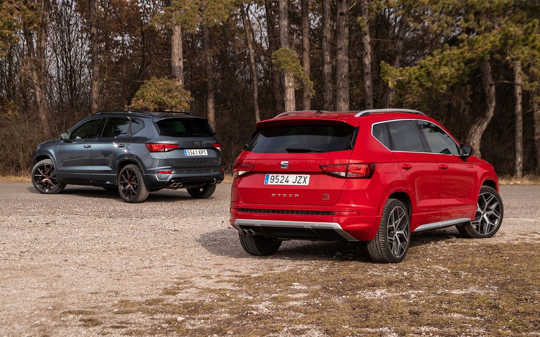 Cupra Ateca vs Seat Ateca FR