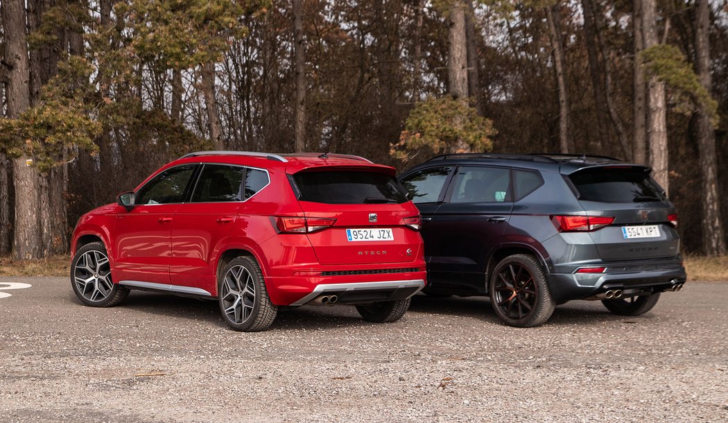 Cupra Ateca vs Seat Ateca FR